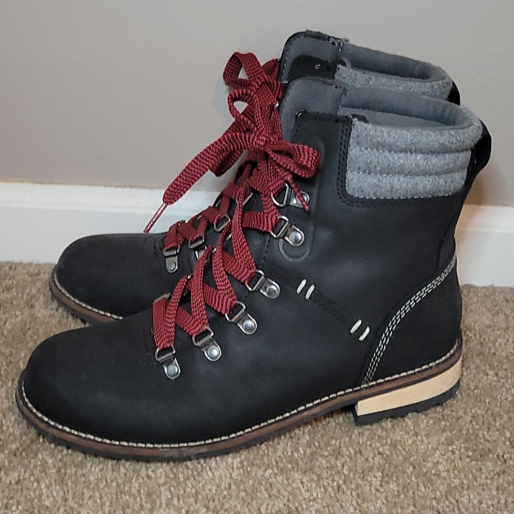 Kodiak Surrey Waterproof Leather Boots Black 8.5